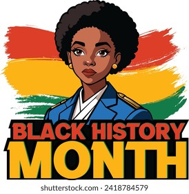 black history month, black women t shirt print illustration