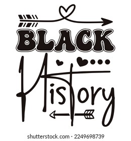  Black History SVG  T shirt design Vector File	