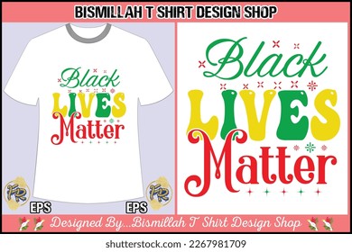 Black history t shirt and typography design