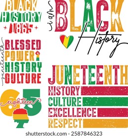 Black History T-shirt Design Bundle, Black History PNG DXF EPS, Black History Quotes design, African American t-shirt design, Black History bundle