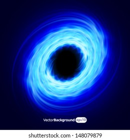 Black hole. Abstract background eps10.