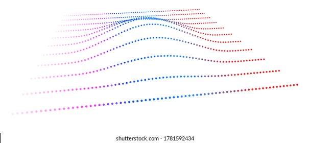 Black hole anomaly distorting space. Three-dimensional particle flux denoting smoothness of function. The synthesis of new energy.