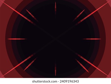 Black hole background with red burst.