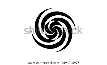 black hole, black isolated silhouette