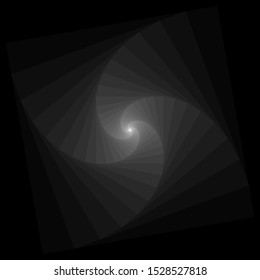 A Black Hole Vortex Pattern Background