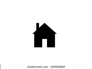 Home Icon Outline Glyph Style Stock Vector (Royalty Free) 1603147321