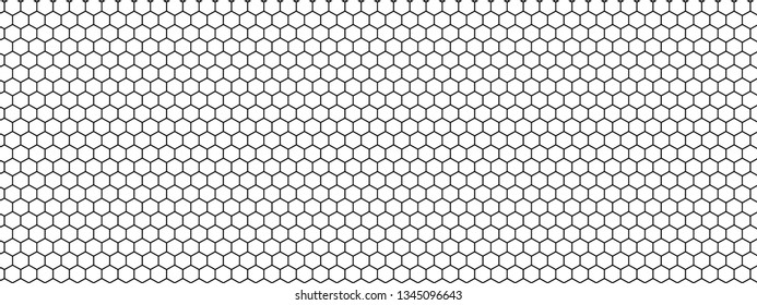 Black honeycomb on a white background. Isometric geometry. 3D illustration