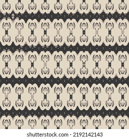 Patrón kaleidoscópico horizontal negro para textiles, azulejos cerámicos, papel pintado y diseño Patrón colorido abstracto para el textil y el diseño