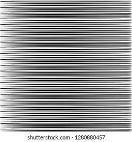 black horizontal lines halftone graphic geometric pattern vector background