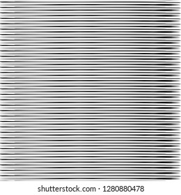 black horizontal lines halftone graphic geometric pattern vector background
