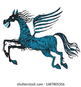black horse from black dreams