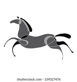 black Horse runs