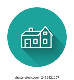 Black House icon isolated on white background. Home symbol. Abstract banner with liquid shapes. Vector