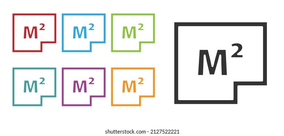 Black House plan icon isolated on white background. Set icons colorful. Vector Illustration