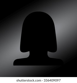Black human profile picture