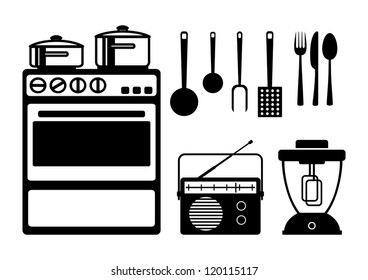 Black icon collection