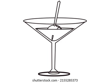 Icono negro de la taza con olivo sobre fondo blanco.