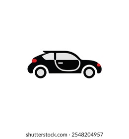 Black icon isolated on white background 