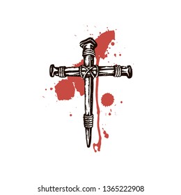 icono negro de uñas jesus aisladas en fondo blanco 