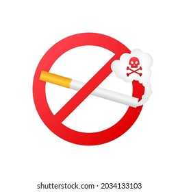 Black icon on red backdrop. Isolated white background. Vector stock illustration.