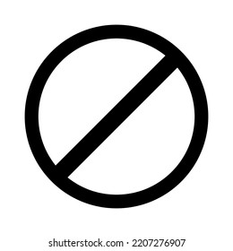 Das Parken mit schwarzem Symbol ist verboten. Mark verboten. Symbol ohne Eintrag. Vektorgrafik. Stockbild. 