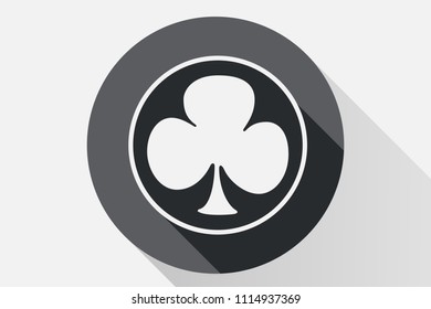 Black icon of poker symbols.