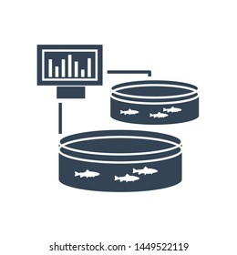 Black Icon Pool For Breeding Fish, Fish Farming