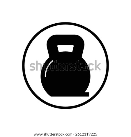 Black icon representing heavy duty equipment