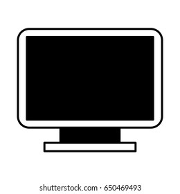black icon screen cartoon