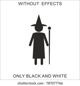 Black icon wizard