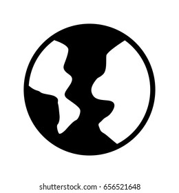 black icon world cartoon
