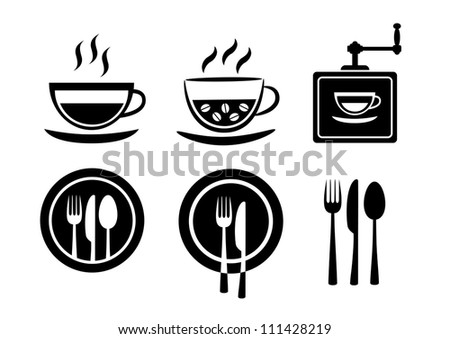 Black Icons Stock Vector (Royalty Free) 111428219 - Shutterstock