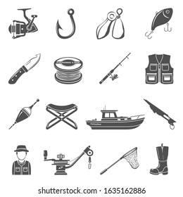 Black Icons - Fishing Gear, Supplies, & Equipment