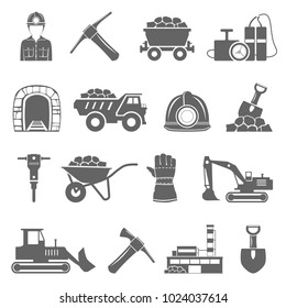 Black Icons - Mining
