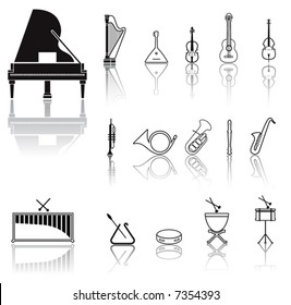 Black Icons, Musical instrument (set3,part4)