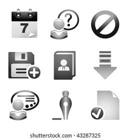 Black icons for website 2