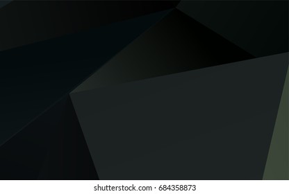 Black illustration with gradient. The completely new template can be used for your brand book.