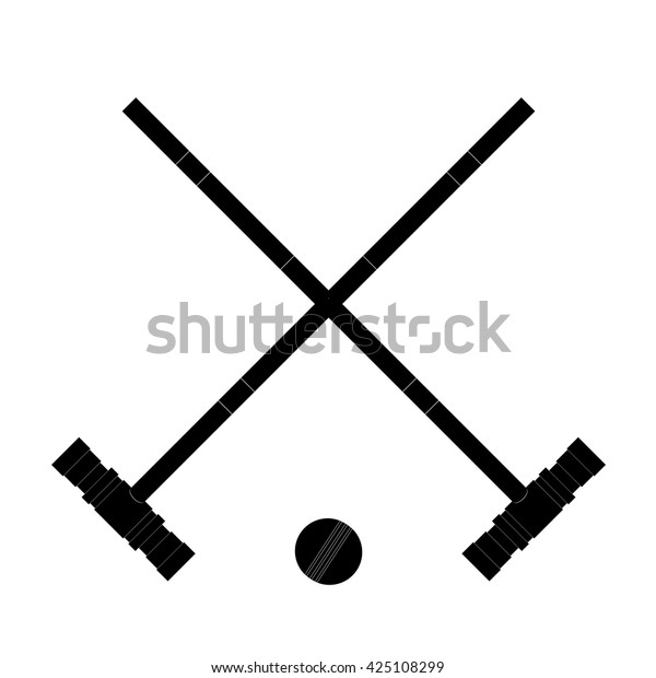 Black Image Hammers Ball Hammers Ball Stock Vector (Royalty Free) 425108299