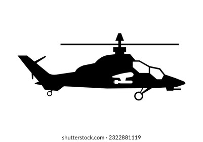 Black image of a plane helicopter