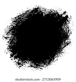Blobs de tinta negra para el fondo