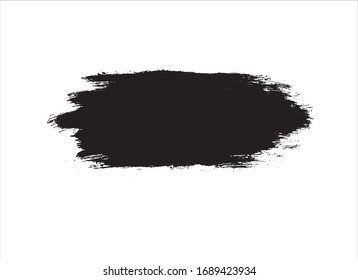 black ink brush stroke background