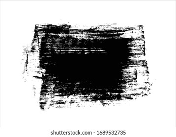 black ink brush stroke background