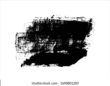 black ink brush stroke background