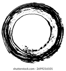 Traçados e bolhas de pincel de tinta preta criam um plano de fundo de design grunge versátil.