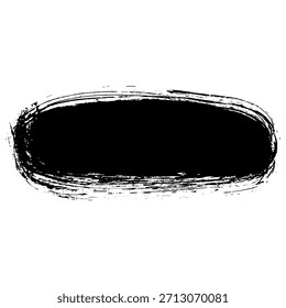 Preto preto tinta pincel traçados e bolhas usados para fundos em desenhos