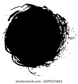 Os traçados de pincel de tinta preta criam um pano de fundo artístico e bruto adequado para designs.