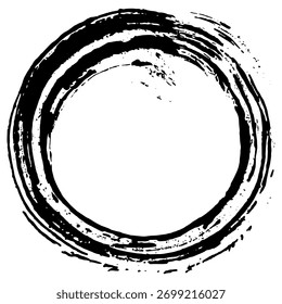 Black ink brush strokes create textured backgrounds ideal for grunge art.