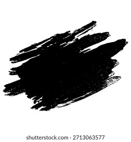 Black ink brush strokes to create a grunge background with dynamic textures