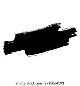 Pinceladas de tinta negra para crear fondos versátiles para diseños
