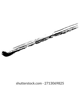 Pinceladas de tinta negra para crear un fondo texturizado adecuado para el diseño